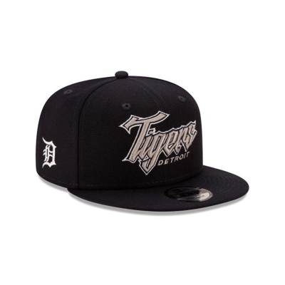 Detroit Tigers Gorra | New Era MLB Slab 9fifty Snapback Cap Mexico - Azules